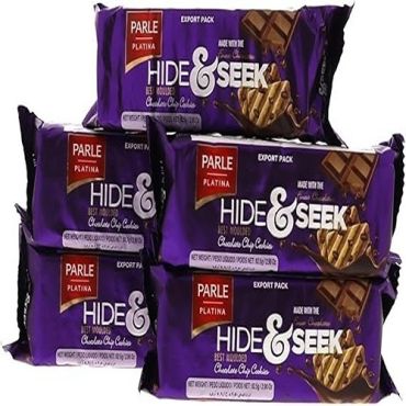 Parle Hide And Seek Biscuit 5 x 82.5 Gm, 12 Pieces Per Carton